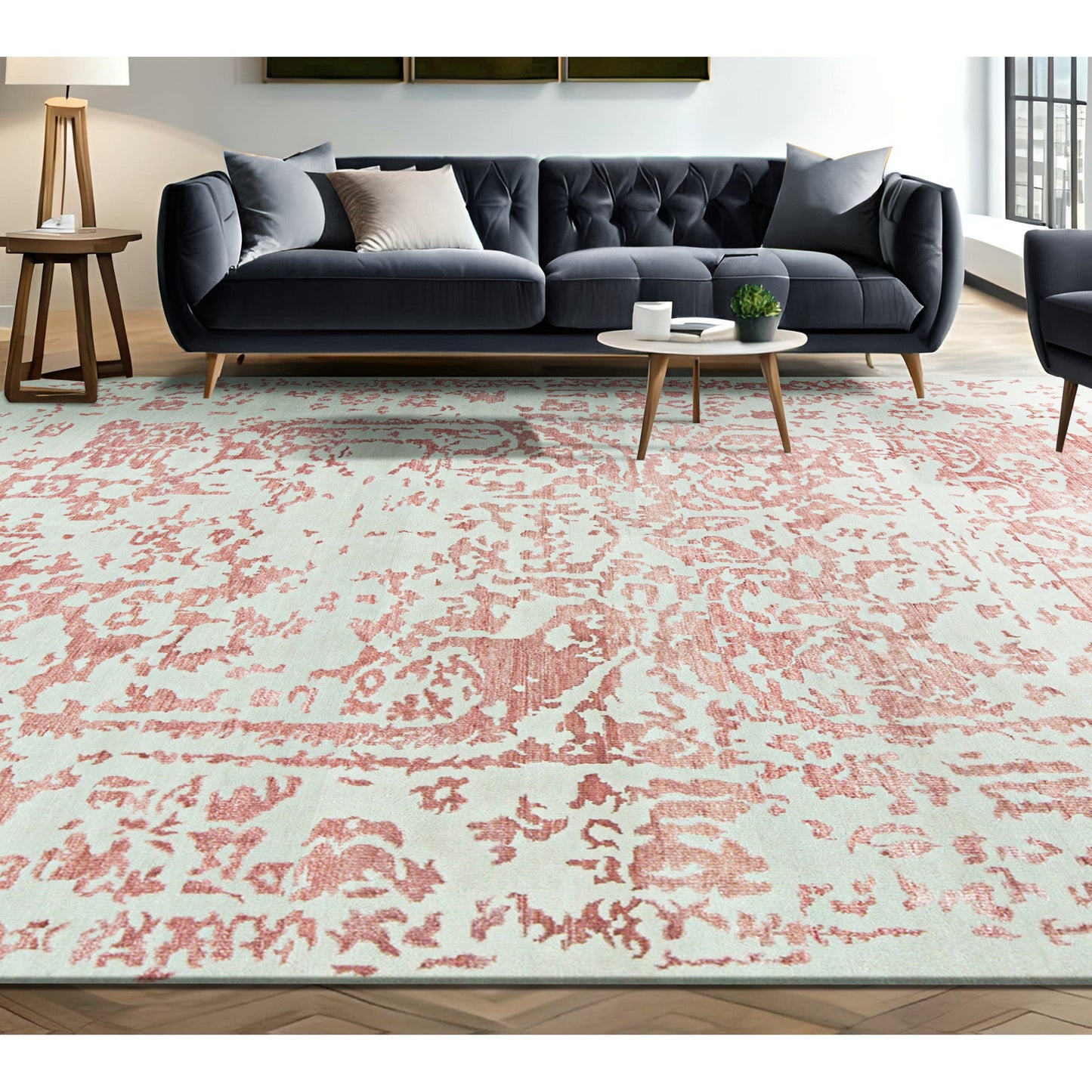 HIMALAYAN ART WINDSOM SR014 BEIGE / RED