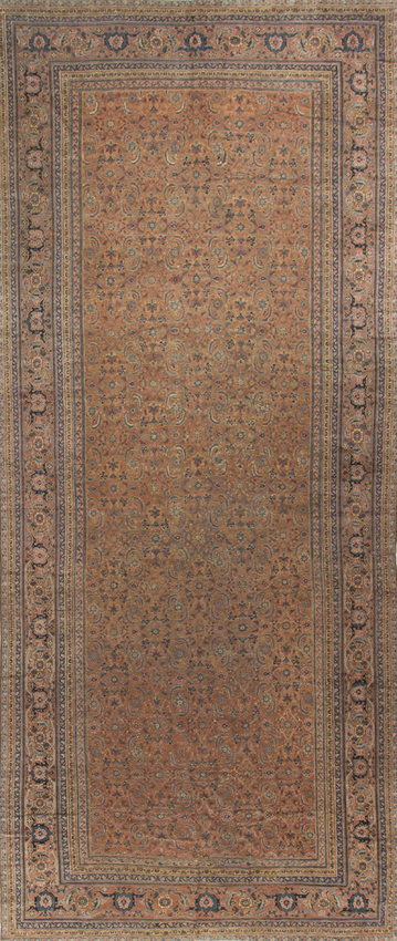 Antique Persian Herati Rug Circa 1900
