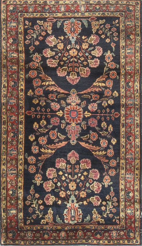 Antique Persian Sarouk Rug Circa 1900