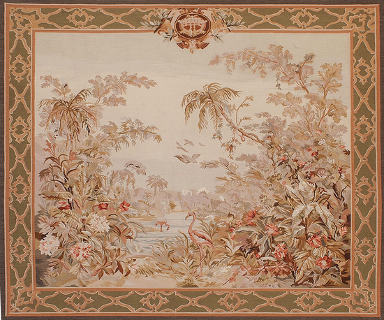 Recreation of a Classic 19th century Verdure Tapestry 