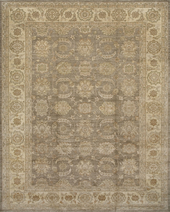 Sultanabad Collection N-135 con Light Green Ivory