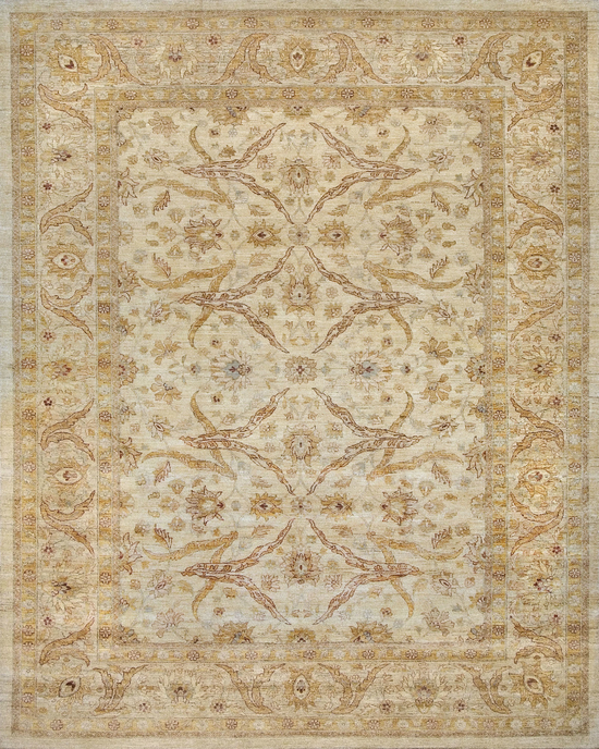 Sultanabad Collection N-26 con Ivory Light Green