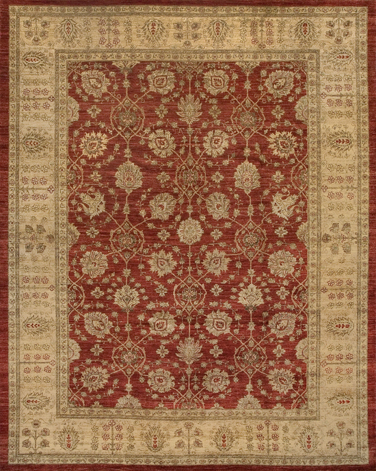 Sultanabad Collection N-58 con Red Ivory