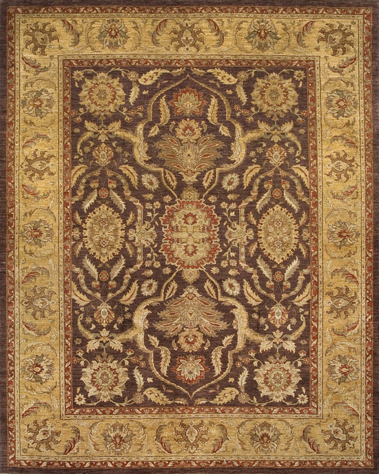 Sultanabad Collection N-88 Brown Gold