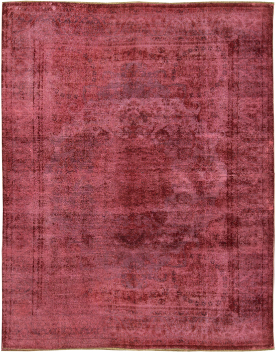 Overdyed Rug Collection Red