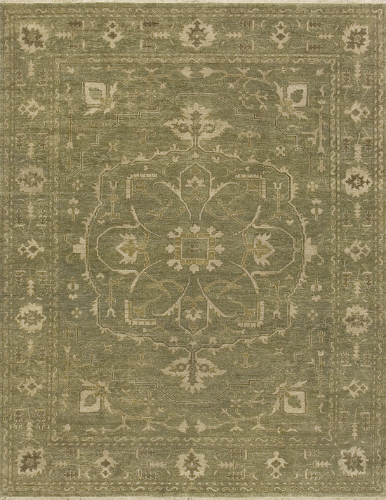 Antique Sultanabad S-201 Light Green