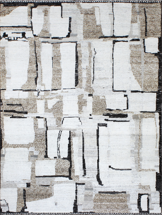 MOROCCAN TZ298 IVORY / CHARCOAL