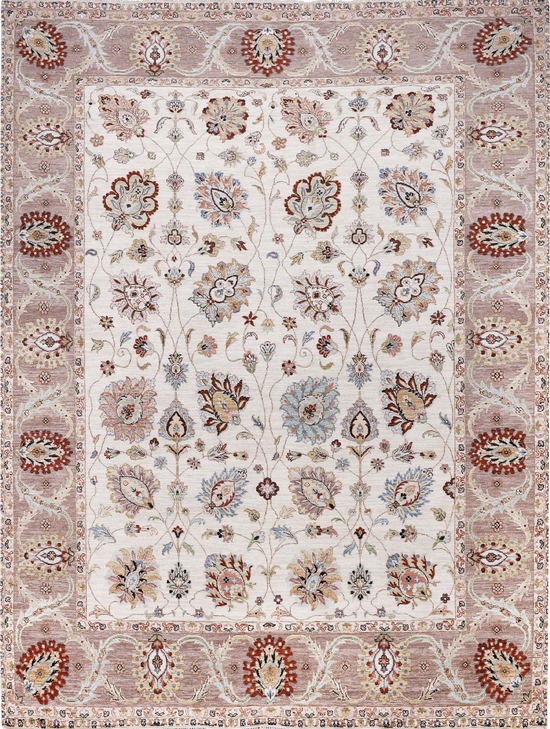 ALLENTON AL285 IVORY / SAND