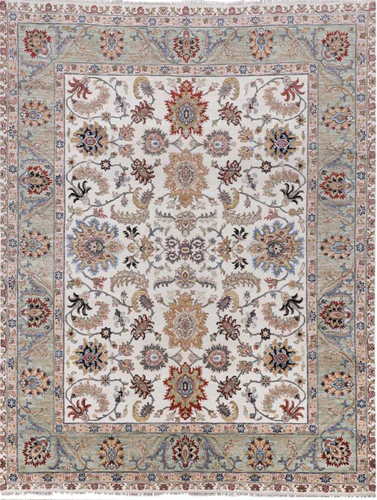 ALLENTON AL538 IVORY / GREEN