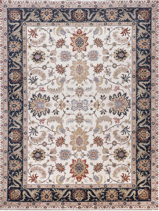 ALLENTON AL538 IVORY / NAVY