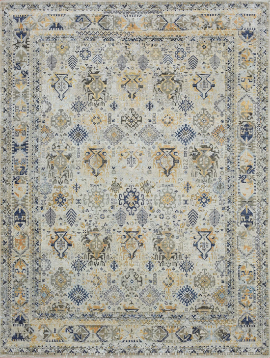 CANTERBURY SILK JH07N SILVER / BLUE