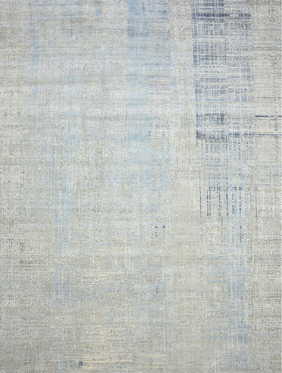 CANTERBURY SILK JM165 SILVER / LIGHT BLUE