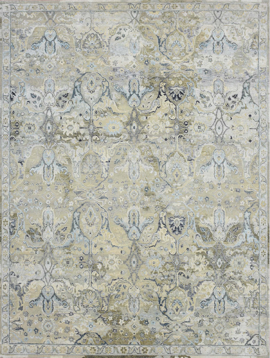 CANTERBURY SILK JPH18 GREY / BLUE