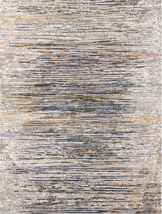 CANVAS ART WITH SILK J1029 BEIGE / GREY