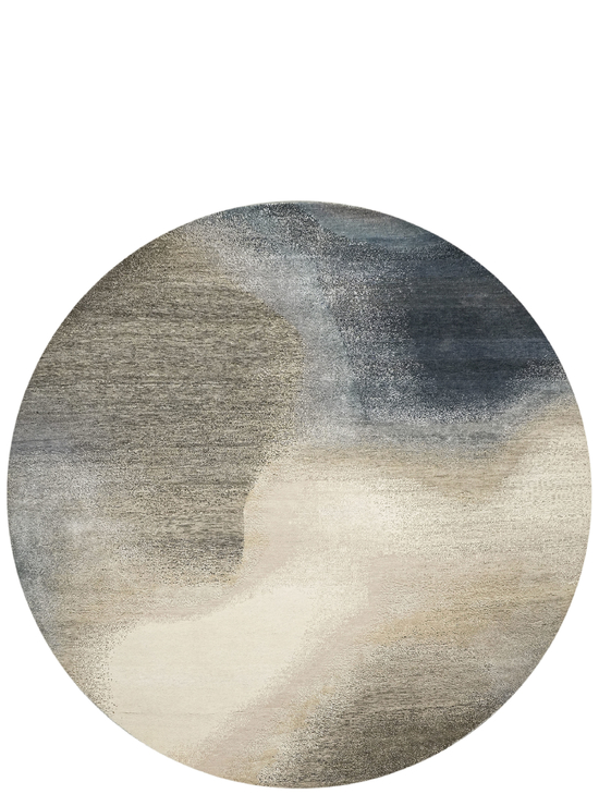 CANVAS ART WITH SILK J1051 BEIGE / GREY