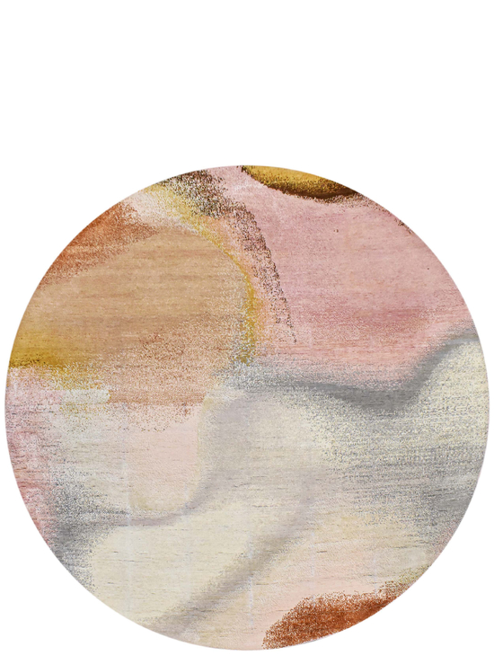 CANVAS ART WITH SILK J1051 GREY / PINK