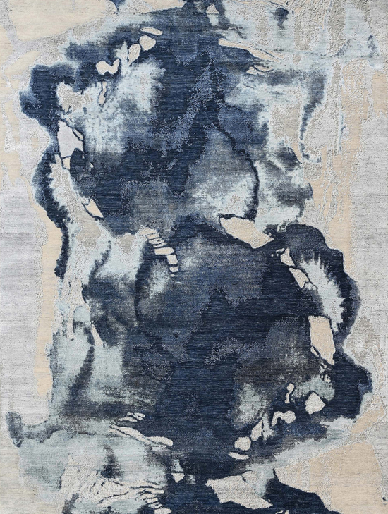 CANVAS ART RUP03 IVORY / BLUE