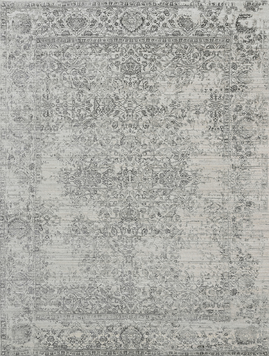 HANDLOOMED JACQUARD RK226 CHARCOAL