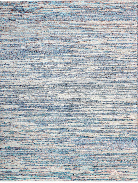 HIMALAYAN ART 2000 WOOL L2101 BLUE / IVORY