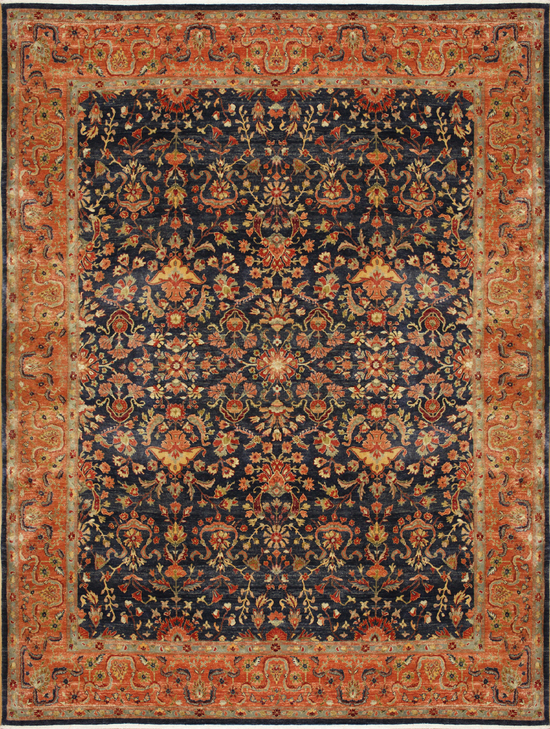 KING SAROUK BENGAL NAVY / SALMON