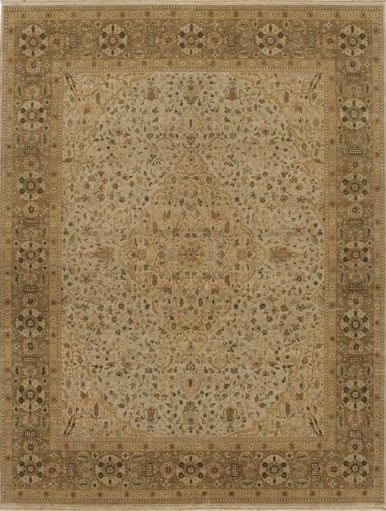 KING TABRIZ BENARES BEIGE / LIGHT BROWN