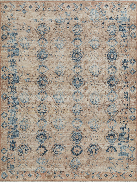 LANCASTER 24-KP BEIGE / BLUE