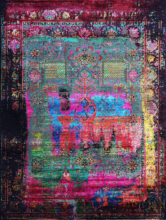 MOHIT R4966 LIGHT GREEN / MULTI