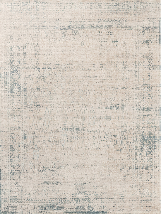 NEO VILLA ALL WOOL 252GC BLUE / IVORY
