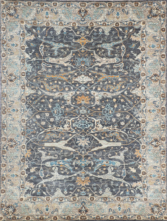 NEO VILLA ALL WOOL 35-KE CHARCOAL / SILVER