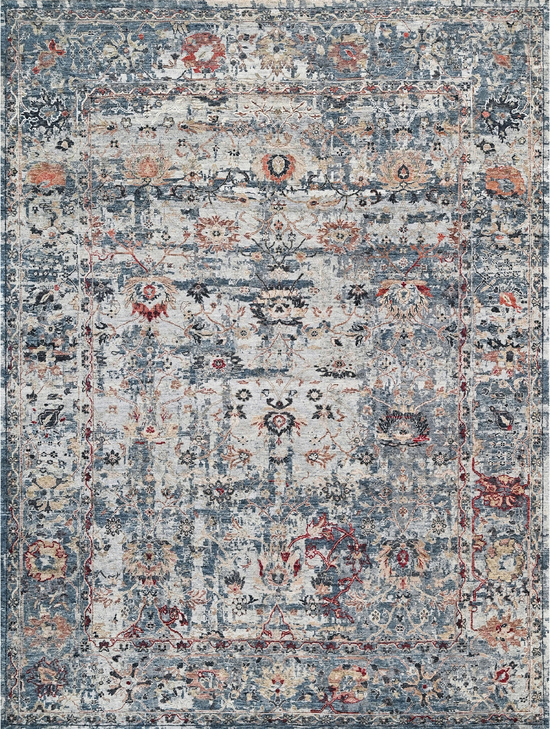 NEO VILLA ALL WOOL BX110 SILVER / BLUE