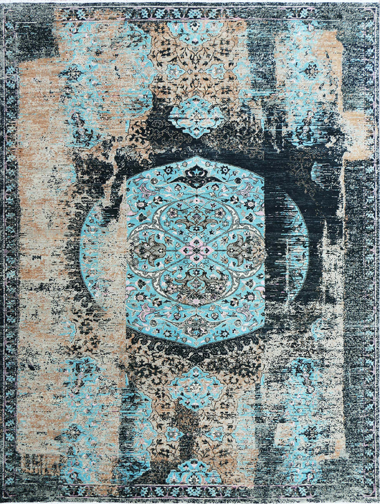 NEO VILLA R4771 TURQUISE / GREY