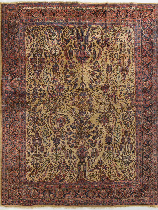 Antique Persian Sarouk Circa 1890