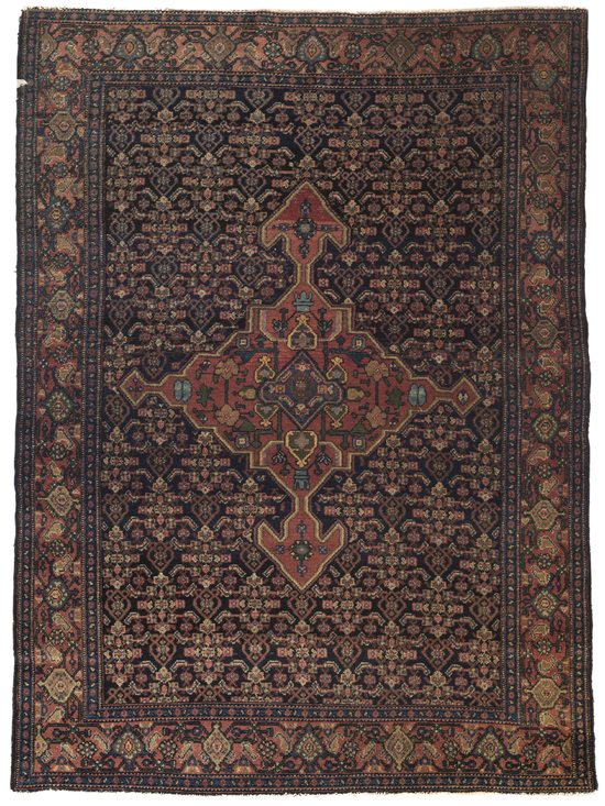 Antique Persian Senneh Rug circa 1890