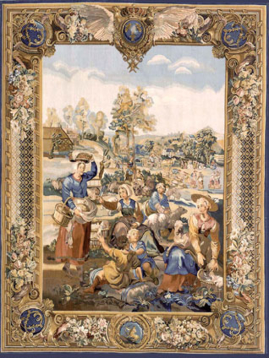 Reproduction 17th century Flemish Tapestry 