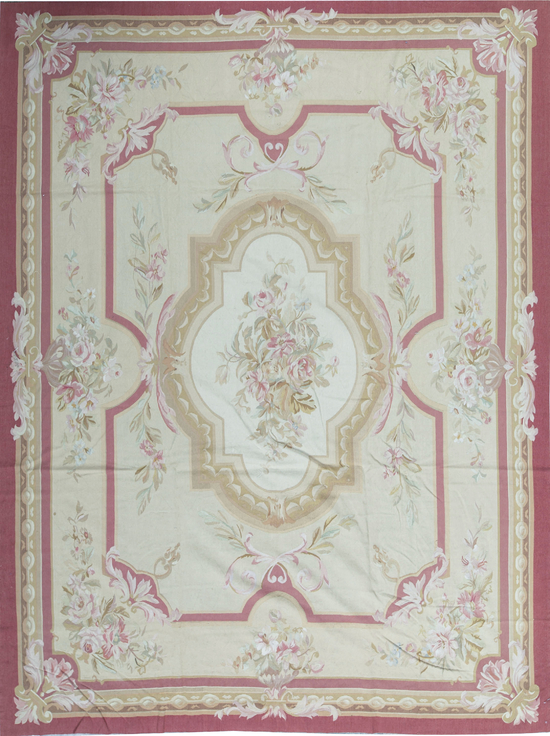 Aubusson Ivory / Red