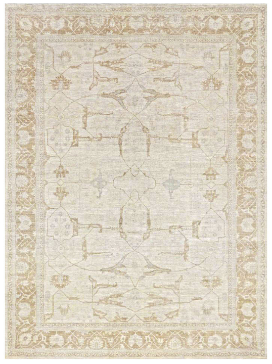 Sultanabad. Cream/Gold 