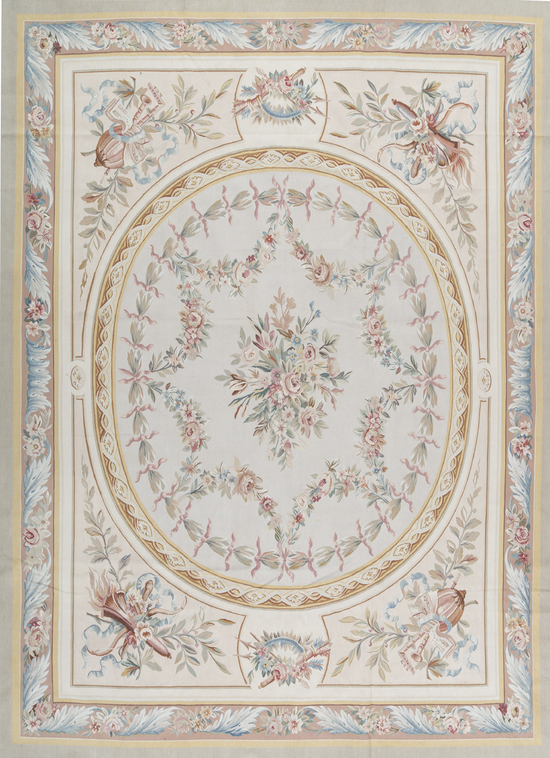 Aubusson AW-75 BEIGE  / GREEN