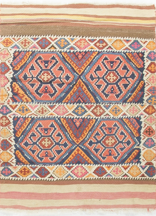 Vintage Persian Kilim Circa 1940