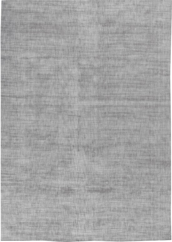 HANDLOOMED PURE SILK SR-345 Silver Grey