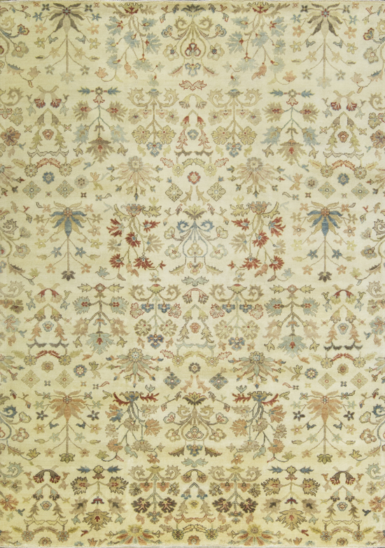 ANTIQUE SULTANABAD SUL-B Ivory / Ivory