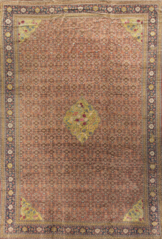 Antique Persian Senneh Rug Circa 1890