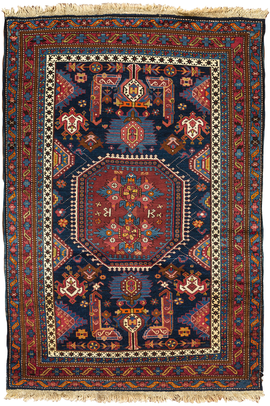 Antique Caucasian Shirvan Rug circa 1880