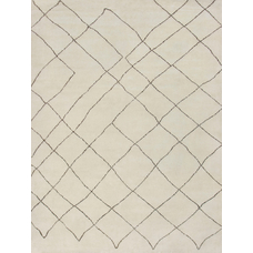 MOROCCAN TZ113 IVORY / BROWN