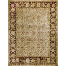 16/18 KHYBER TABRIZ CREAM / WALNUT
