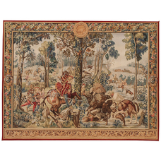 Recreation of a French 17th century hunting tapestry.