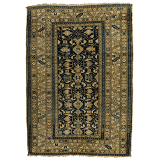 Antique Caucasian Konagkend Kuba Rug Circa 1890