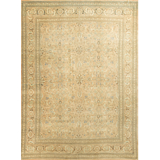 Antique Persian Tabriz Rug Circa 1900