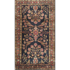 Antique Persian Sarouk Rug Circa 1900