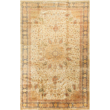Vintage Persian Tabriz Rug Circa 1930