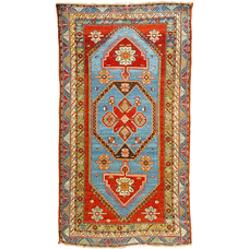 Antique Caucasian Kazak, circa 1880
